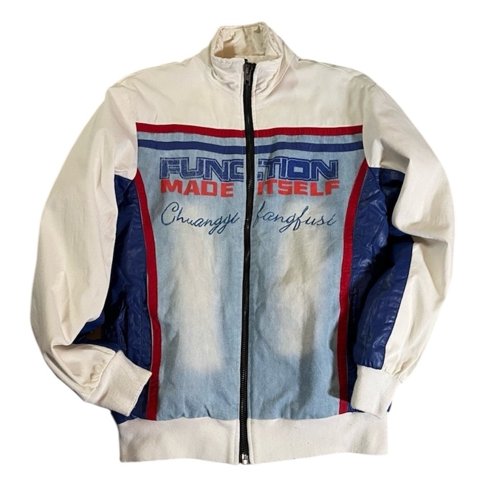 Vintage EP-EI "FUNCTION MADE ITSELF" Jacket. MEDIUM. Spring Summer. Graphic